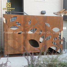 out Laser Cut Partition Screen with Corten Steel (KH-CT-03)